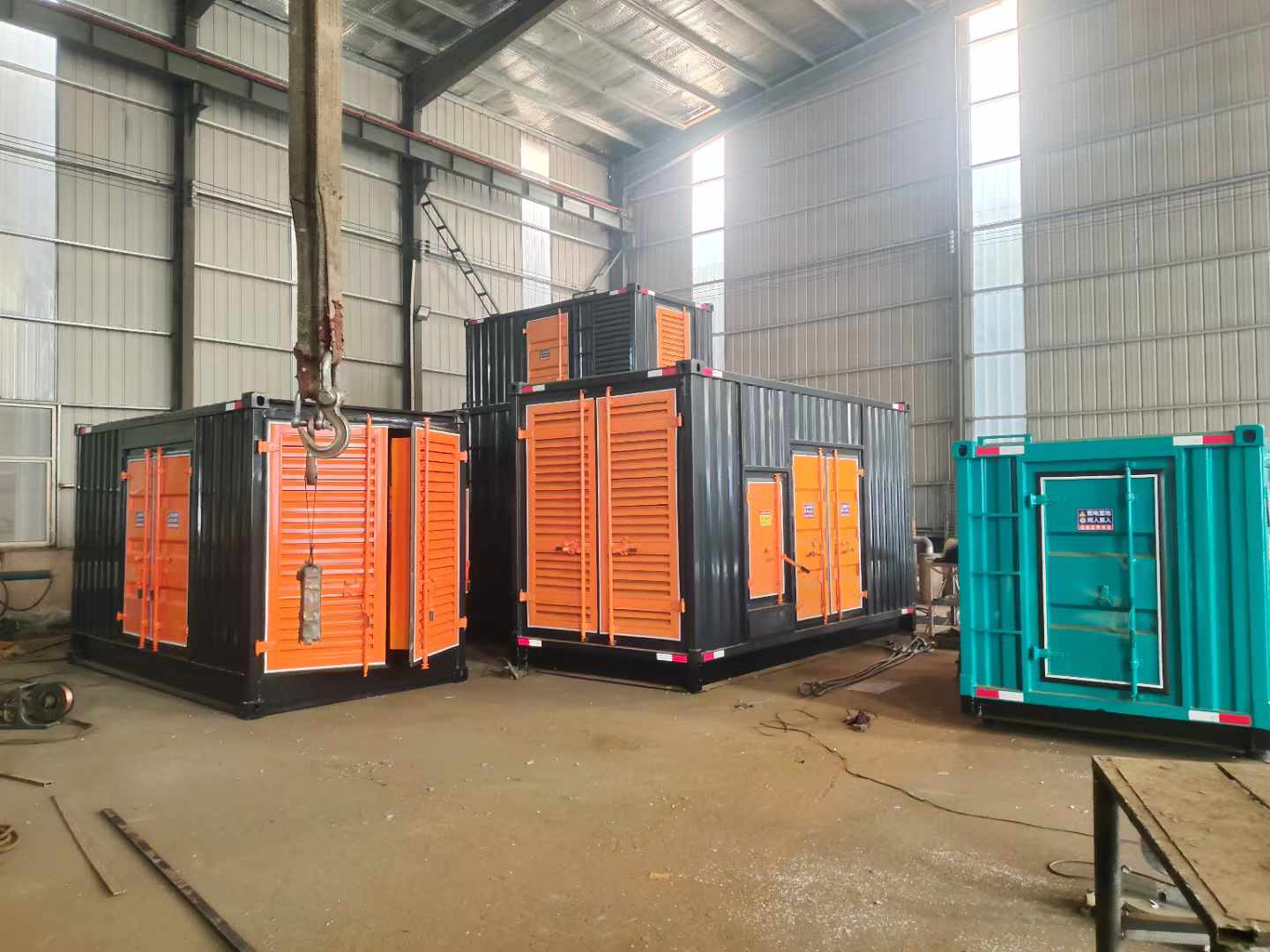 相山500kw柴油发电机组可以带动多少功率设备？